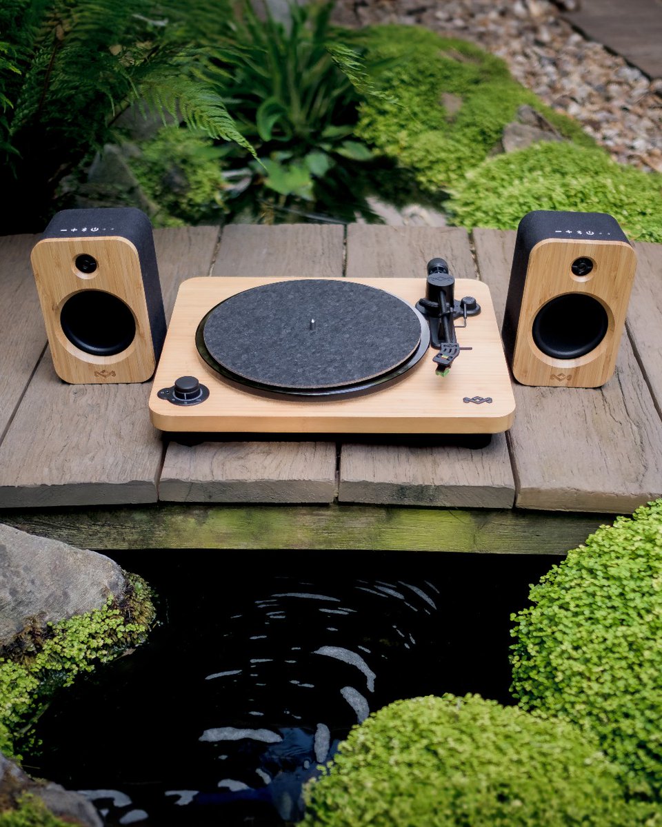 Designed for music lovers, made for the planet. 🌍

#HouseofMarley
#TurntableSetup

bit.ly/StirItUpLux