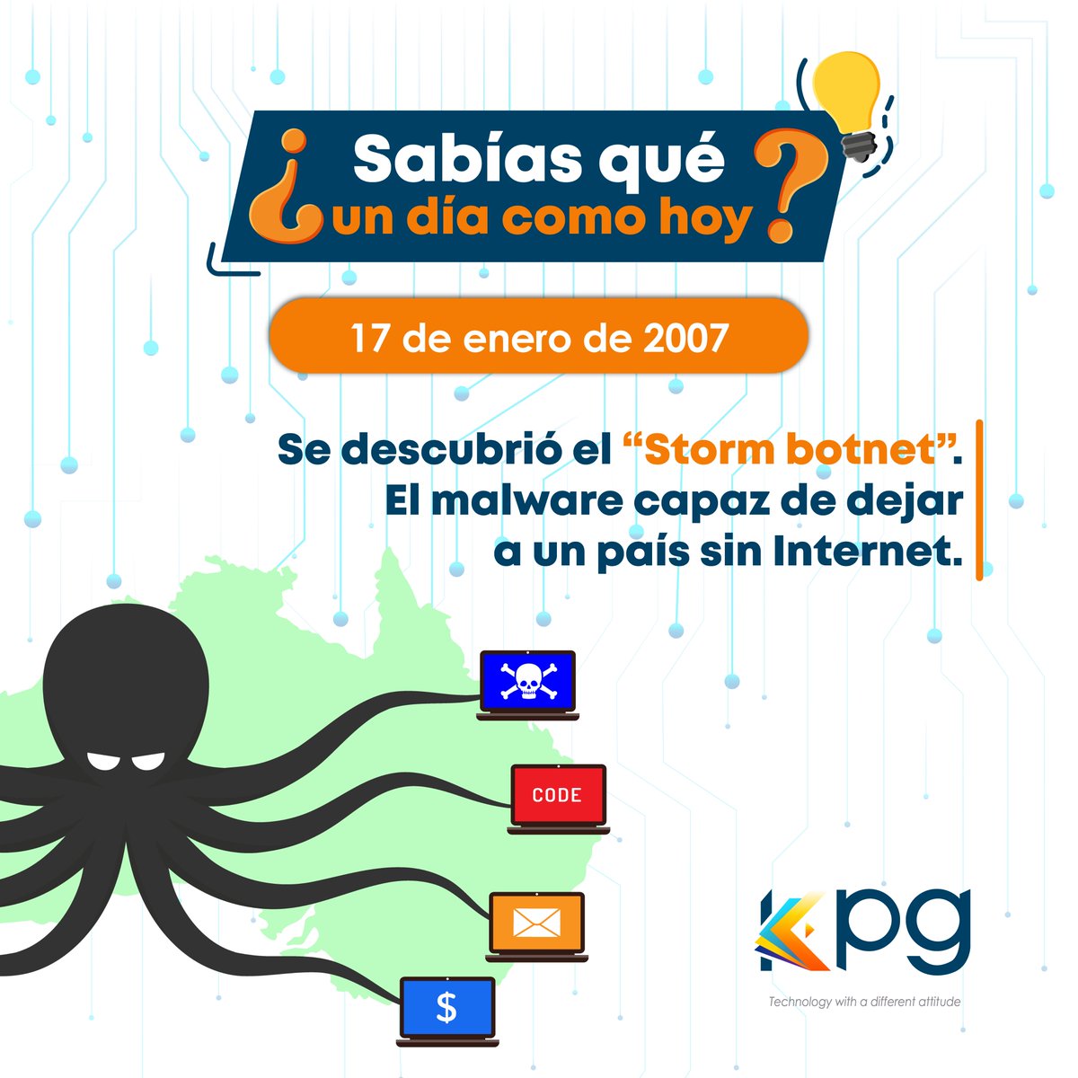 Storm botnet fue una red de ordenadores "zombi" (o botnet), controlada de manera remota, que se originó mediante la propagación del gusano Storm, un malware de tipo troyano distribuido por medio de spam. Se estima que fue responsable del 8% de todo el malware en sistemas Windows.