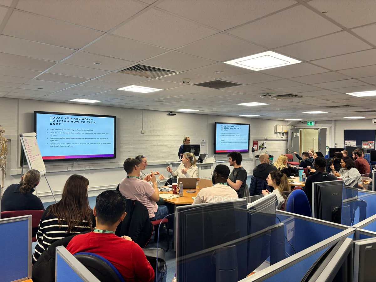 What an amazing week with our new cohort of PG radiographers starting their advancing practice journeys. I’m excited to watch them develop in such a diverse range of clinical areas.
We’ve drawn rivers&amp; tied ourselves in knots, fully embracing my crazy teaching.What a great week!