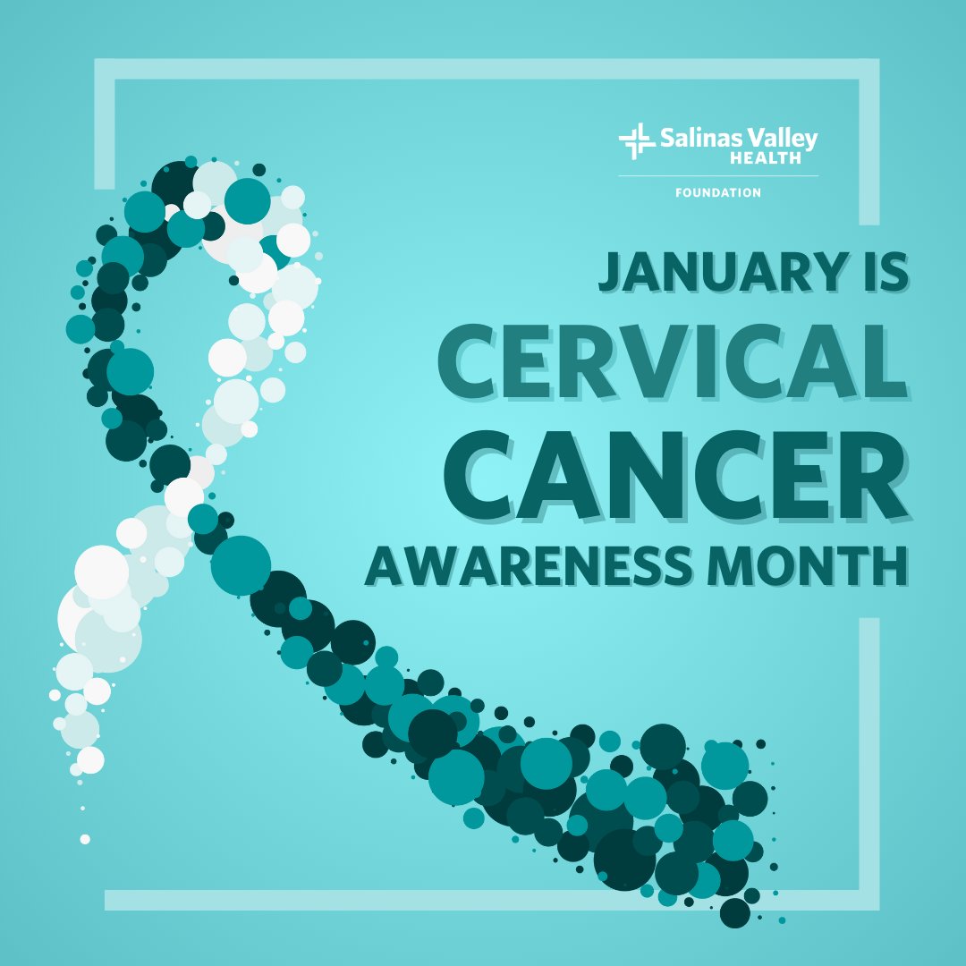 SVHealthFnd's tweet photo. January is Cervical Cancer Awareness Month and one of the most preventable and treatable forms of cancer when detected early. The compassionate clinicians at Salinas Valley Health Medical Clinics provide screening and preventative care.
#CervicalCancerAwareness #PreventativeCare https://t.co/wLIJeLzE6a