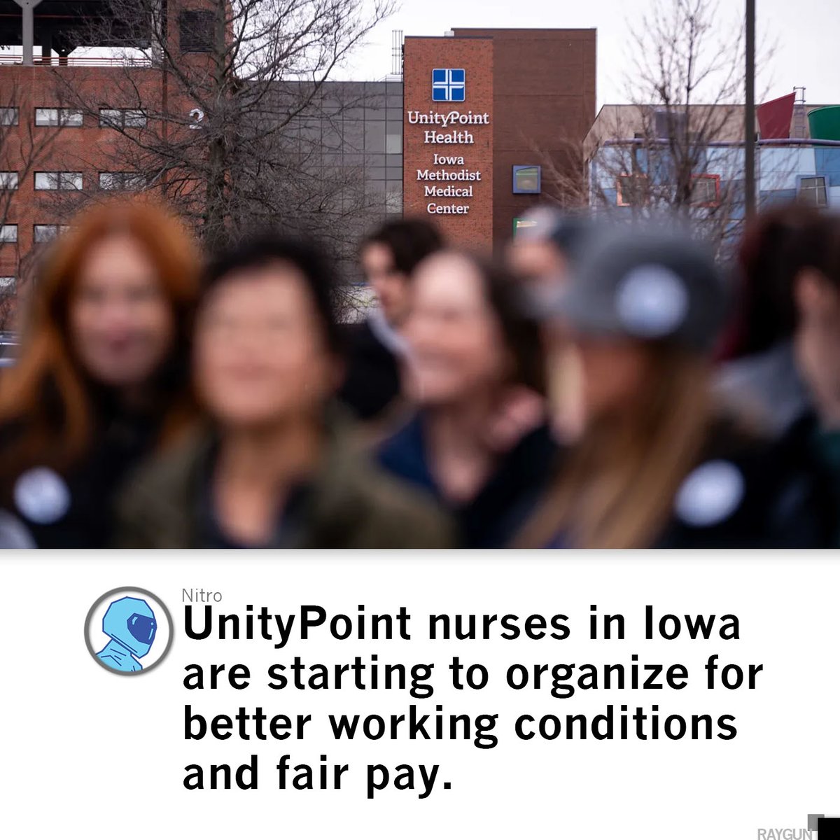 RAYGUNshirts's tweet photo. Some of our favorite people are nurses! We stand with nurses unions everywhere in their push for better working conditions and fair pay. New shirts online now!
#raygun #unionprinted #nursesunions #nursesunited #nurse #midwest #unionstrong
https://t.co/Tr6nivF5u8 https://t.co/eAIkCNgb1d