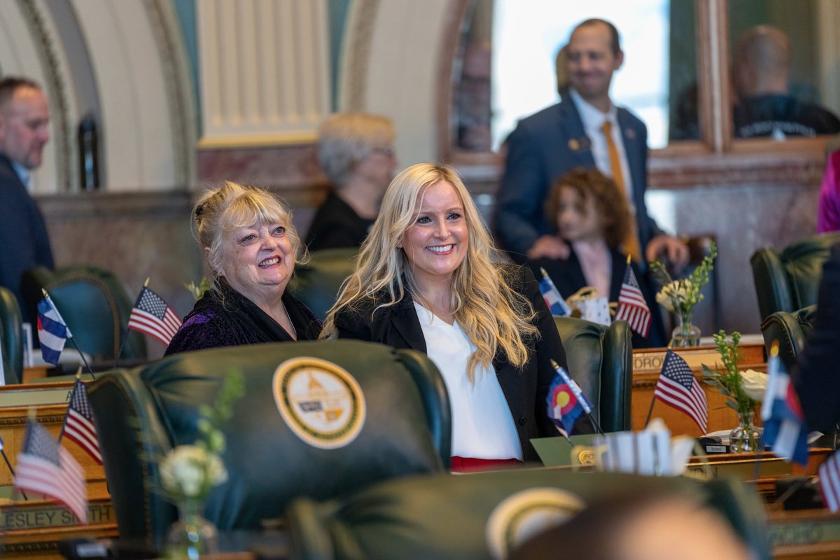 I'm proud to be sworn in as the Representative for Colorado State House District 38! 

Thank you to everyone, especially my family who were so supportive and were even able to attend my swearing-in at the Capitol.