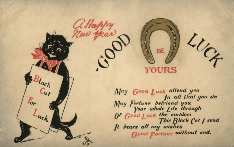 HJBlenkinsop's tweet photo. It's #Caturdayeve! Here's some black cat good luck. #Catlore https://t.co/ups4x1sX2T