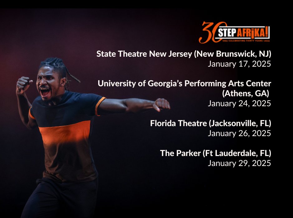 Step Afrika! HQ (@stepafrikahq) on Twitter photo Step Afrika!'s 2025 tour kicks off TONIGHT at the State Theatre New Jersey (<a href="/statetheatrenj/">State Theatre</a>) in New Brunswick, NJ! To purchase tickets for this season's tour, visit stepafrika.org/events or click the link in our bio. #StepAfrika Step Afrika!'s 2025 tour kicks off TONIGHT at the State Theatre New Jersey (<a href="/statetheatrenj/">State Theatre</a>) in New Brunswick, NJ! To purchase tickets for this season's tour, visit stepafrika.org/events or click the link in our bio. #StepAfrika