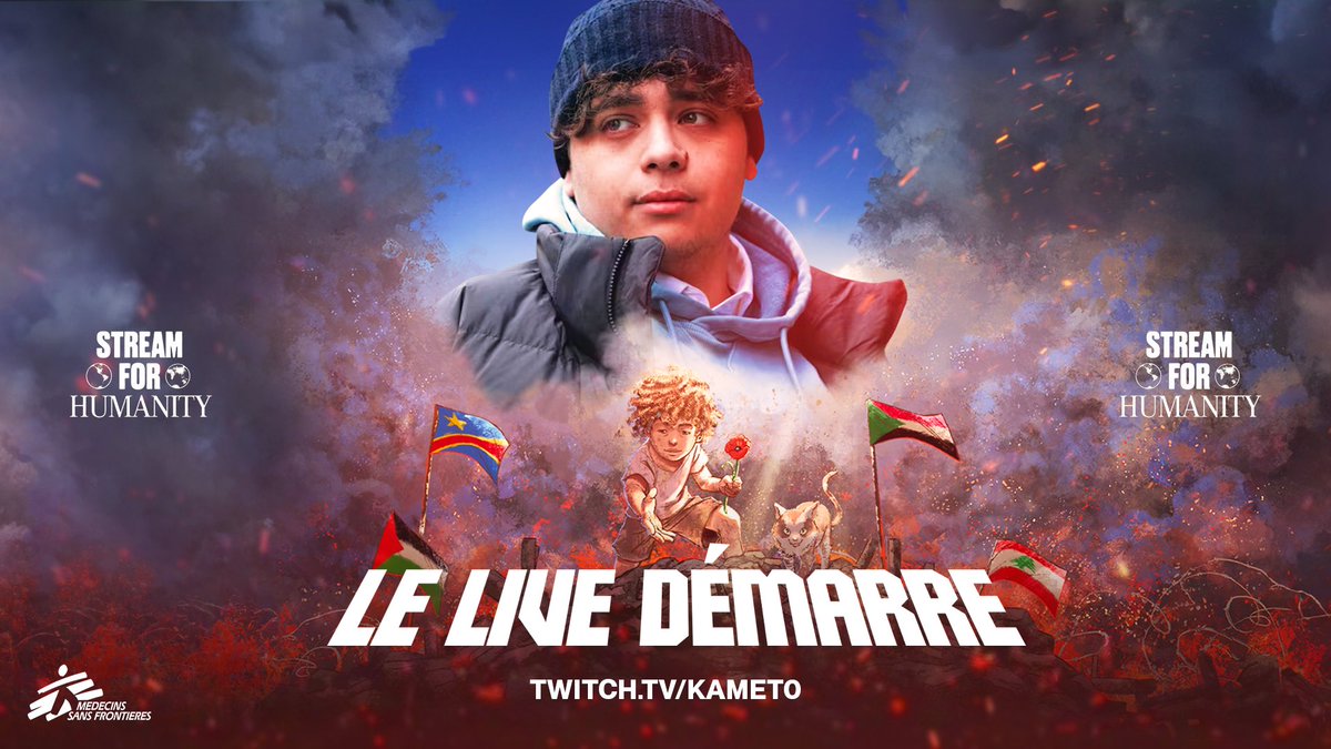 STREAM FOR HUMANITY : LE LIVE COMMENCE.

48H DE LIVE NON STOP POUR LA BONNE CAUSE ❤️

VENEZ FAIRE EXPLOSER LES DONS.