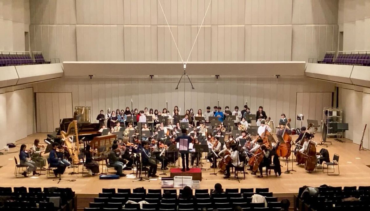 tcm_mmc's tweet image. ミュージック・メディアコース4年生の卒業制作の作曲作品レコーディング終了‼️
素晴らしい音を奏でてくださった演奏者の皆さまに感謝❣️