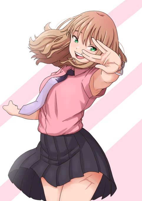 浮かれポンチさん可愛い(再掲)#GRIDMAN_UNIVERSE 