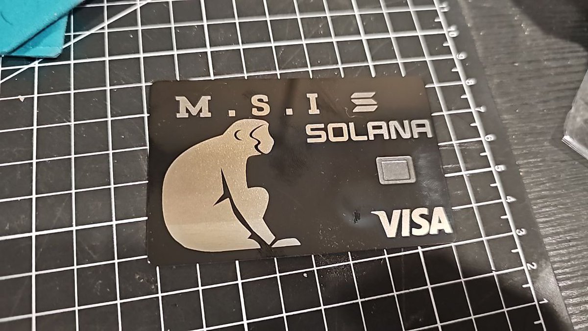 GM😎

The new $MSI black cards are just about ready.  #Crypto #solana
