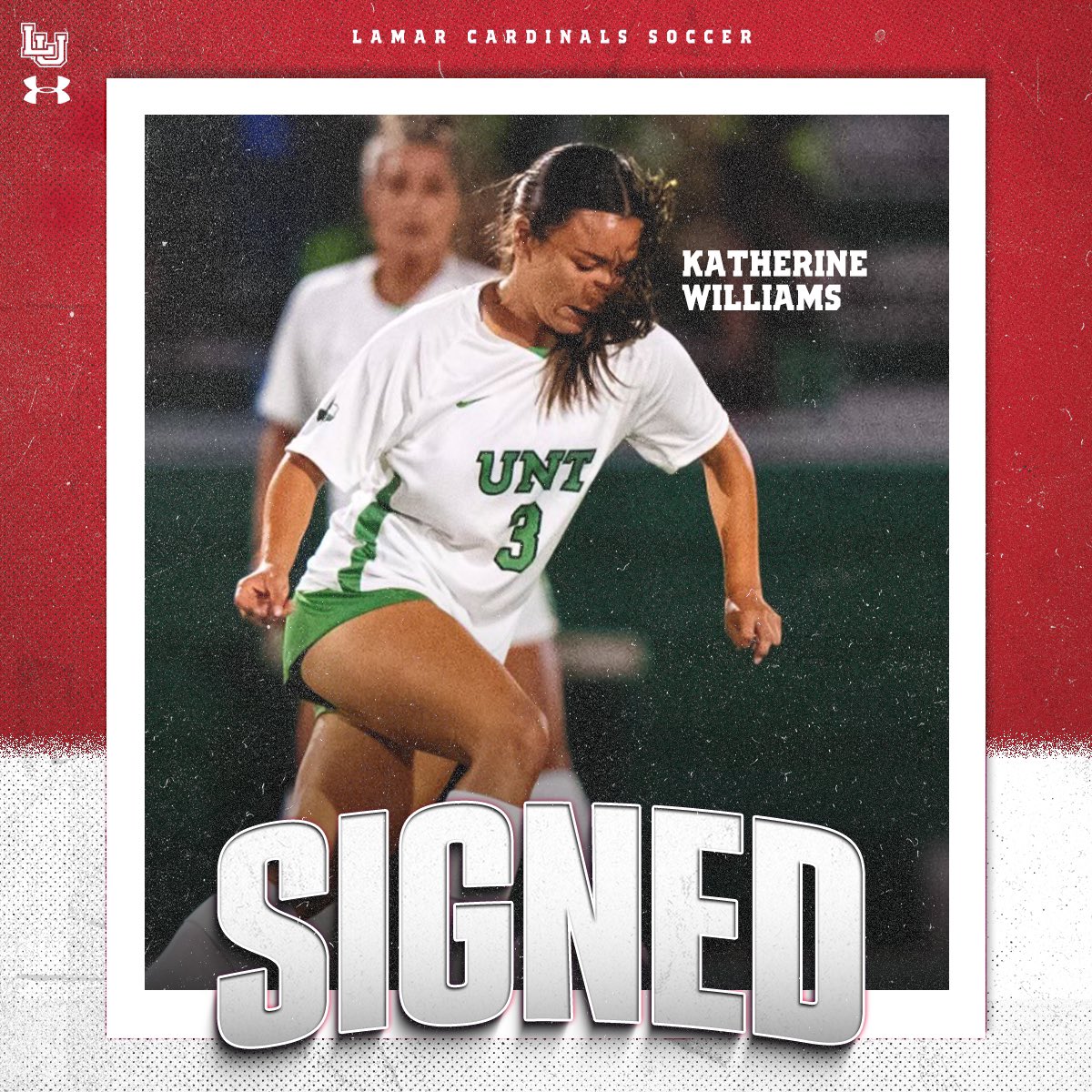 Another baller coming to BOOMTOWN!!

Welcome to the 409, Katherine!!

📚 University of North Texas 
📍 The Woodlands, TX
⚽️ MF