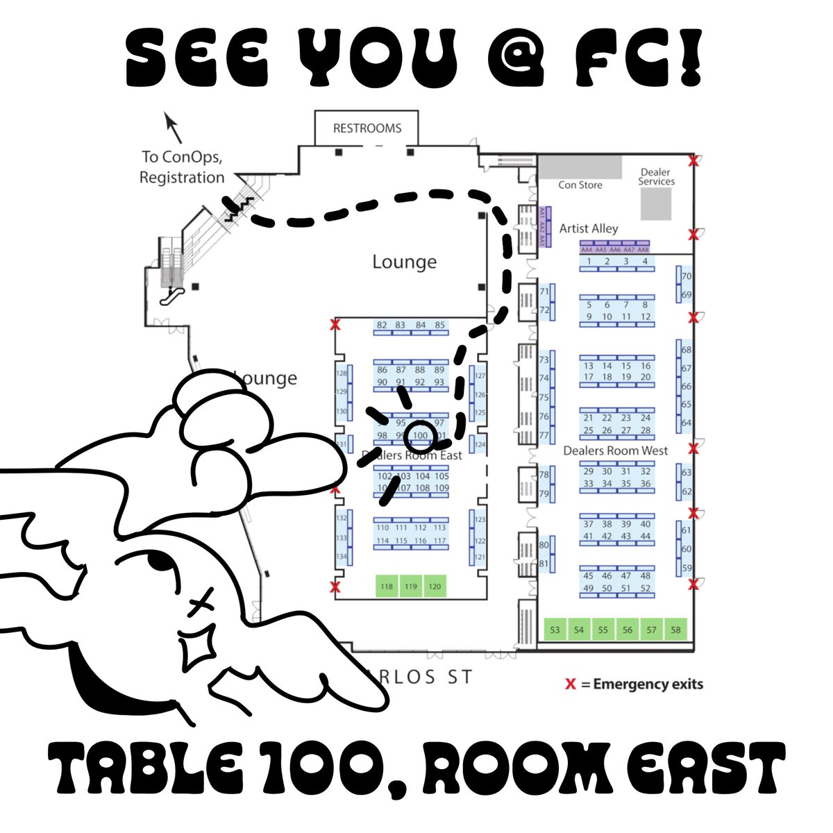 MOTEL777_'s tweet photo. hi San Jose, you can find me in the FC dealers den this weekend, fri-sun! table 100, room east ✨ https://t.co/WXdURDj1be