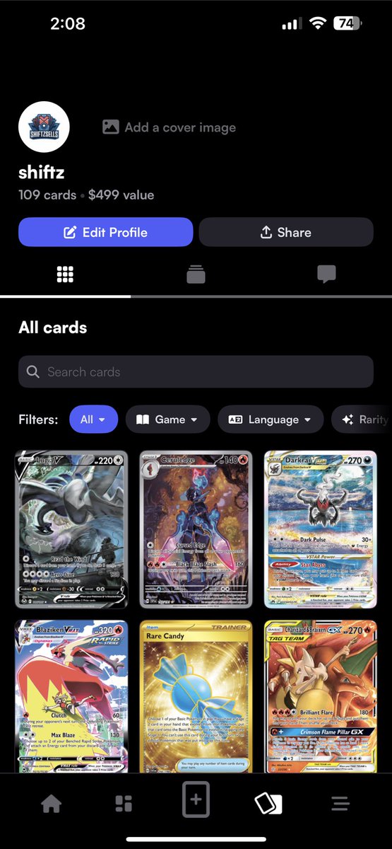 ShiftzPlays's tweet photo. @RareCandy Just uploaded all of em recently, just gotta add my base set , good luck all 🙏 https://t.co/3Ti380KL6h