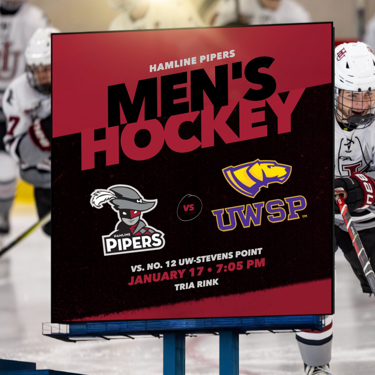 HUPipers's tweet photo. M 🏒

🏒 vs. UW-Stevens Point
📍 TRIA Rink
🕒 7:05 p.m.
📈 https://t.co/Qpwc9Kd15O
📺 https://t.co/JoFXsg7egr https://t.co/NjIRXrO2Iq