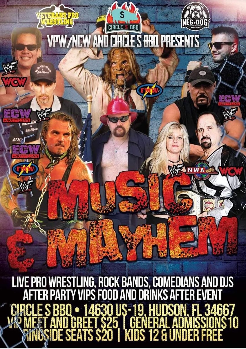 TonyMyers74's tweet photo. You bet your ass I'm ready!!! The old Florida stomping grounds of the original!!! https://t.co/2vCd9SvYn9