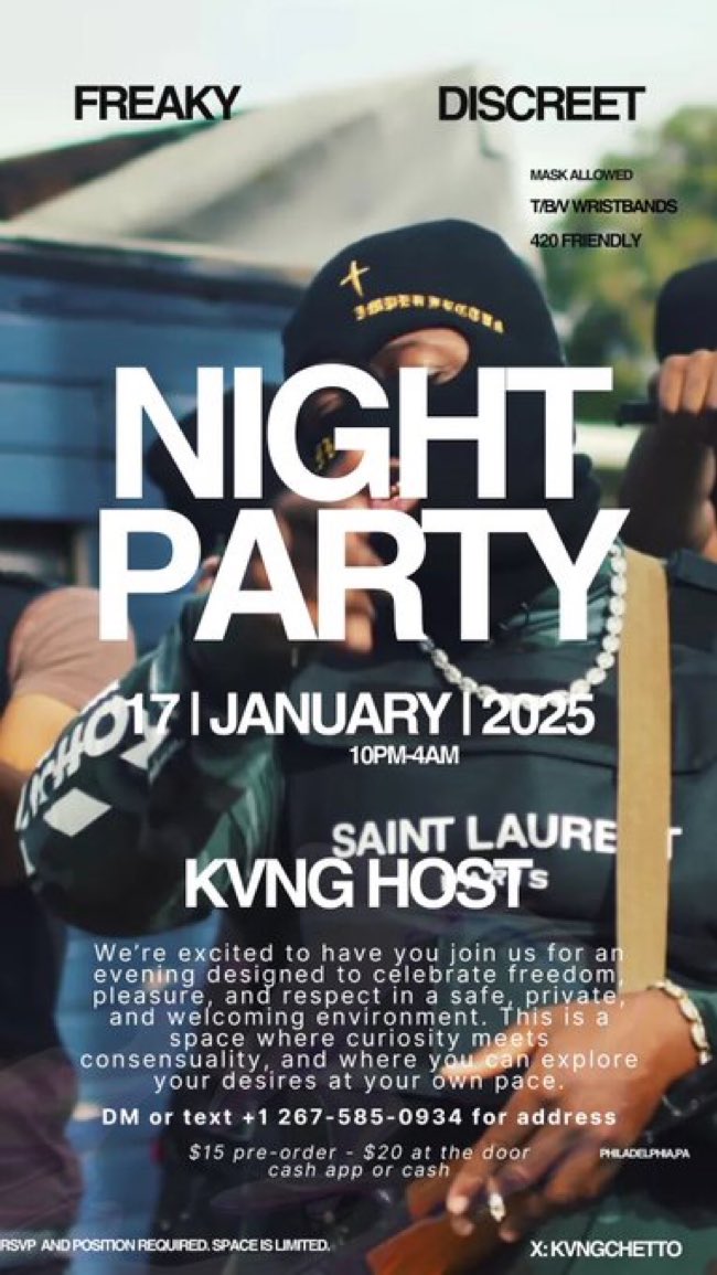 freakparty215's tweet photo. TONIGHT 😈 https://t.co/TLrwd9DZON
