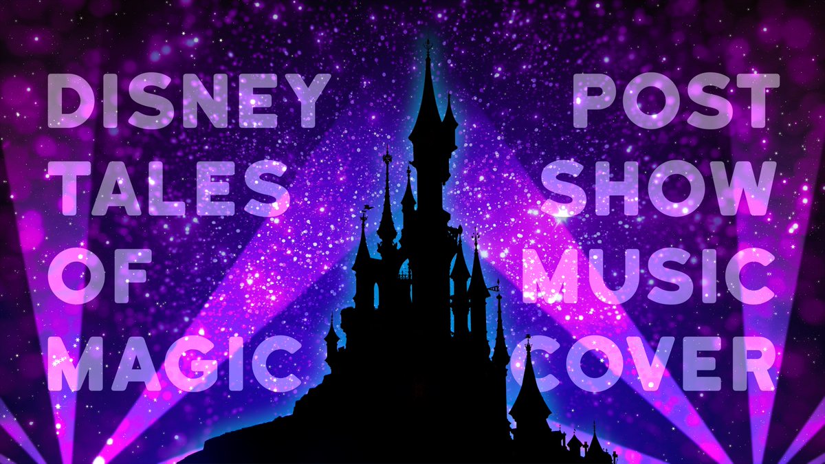 To all Disneyland Paris fans out there: I decided to do a cover version of the post show music from the new nighttime spectacular "Disney Tales of Magic". I hope you enjoy it: youtu.be/MqGVsZAJYqc 🏰