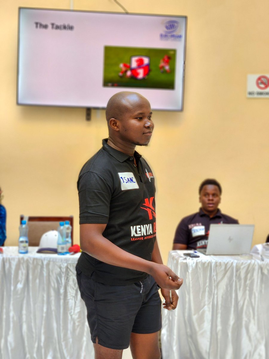 OfficialKRLF's tweet image. Day 3! 

The Level 1 Coaching, Level 1 Officiating, and Level 2 Educator programs are in full motion, empowering the next generation of rugby league leaders &amp;amp; match officials.

The journey continues as we keep pushing forward!

#intrl #RugbyLeague #Coaching #Officiating #Kenya