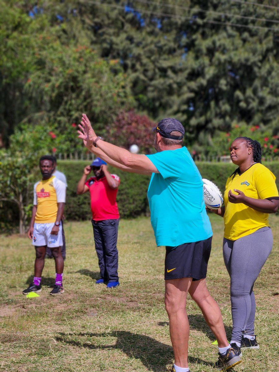 OfficialKRLF's tweet image. Day 3! 

The Level 1 Coaching, Level 1 Officiating, and Level 2 Educator programs are in full motion, empowering the next generation of rugby league leaders &amp;amp; match officials.

The journey continues as we keep pushing forward!

#intrl #RugbyLeague #Coaching #Officiating #Kenya