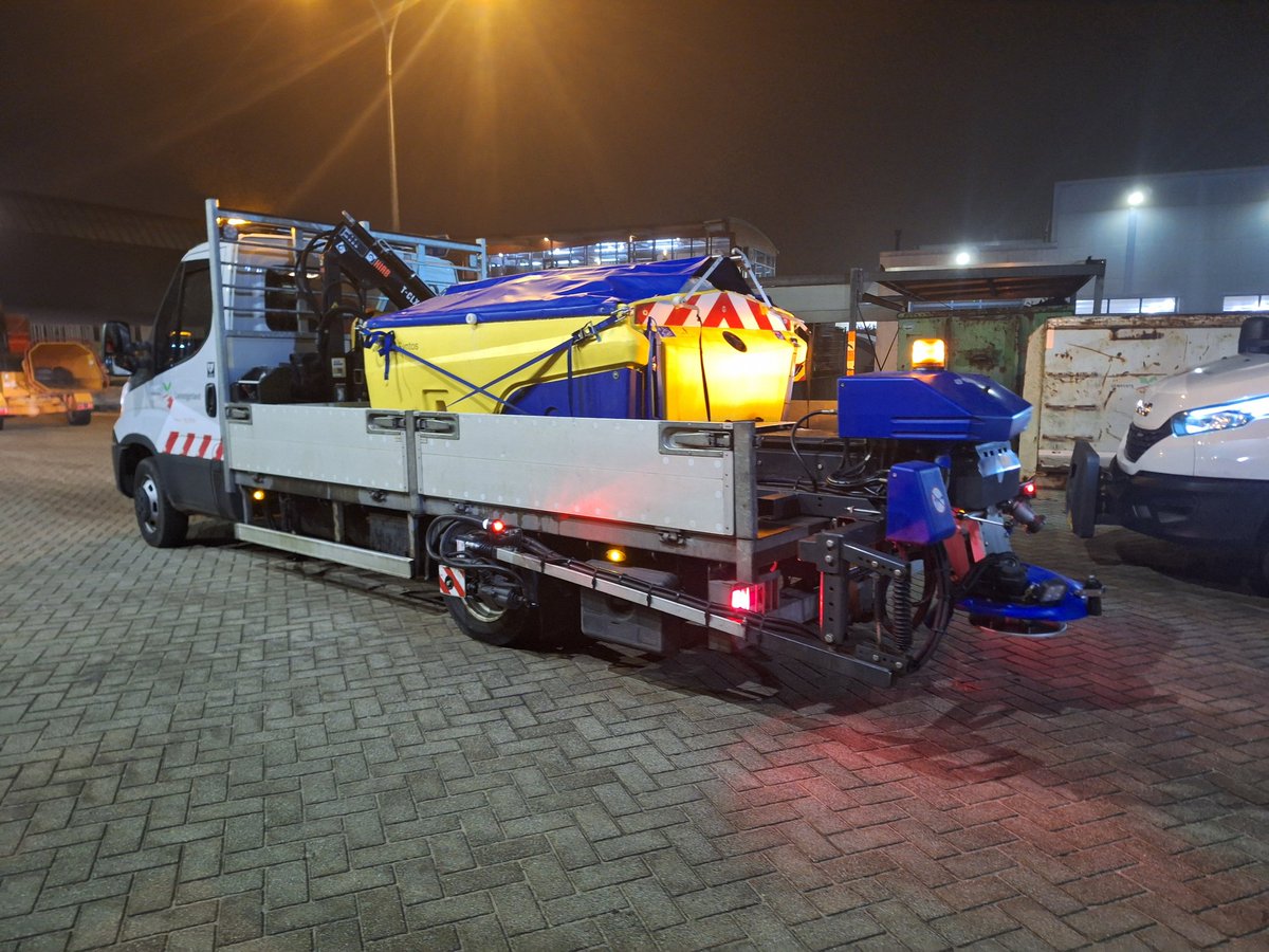 Vanwege mist en kans op vorst, kan de weg door mist opvriezen. Daarom gaat gem. Lansingerland met de zoutmolens de weg op om preventief de gladheid voor te zijn.