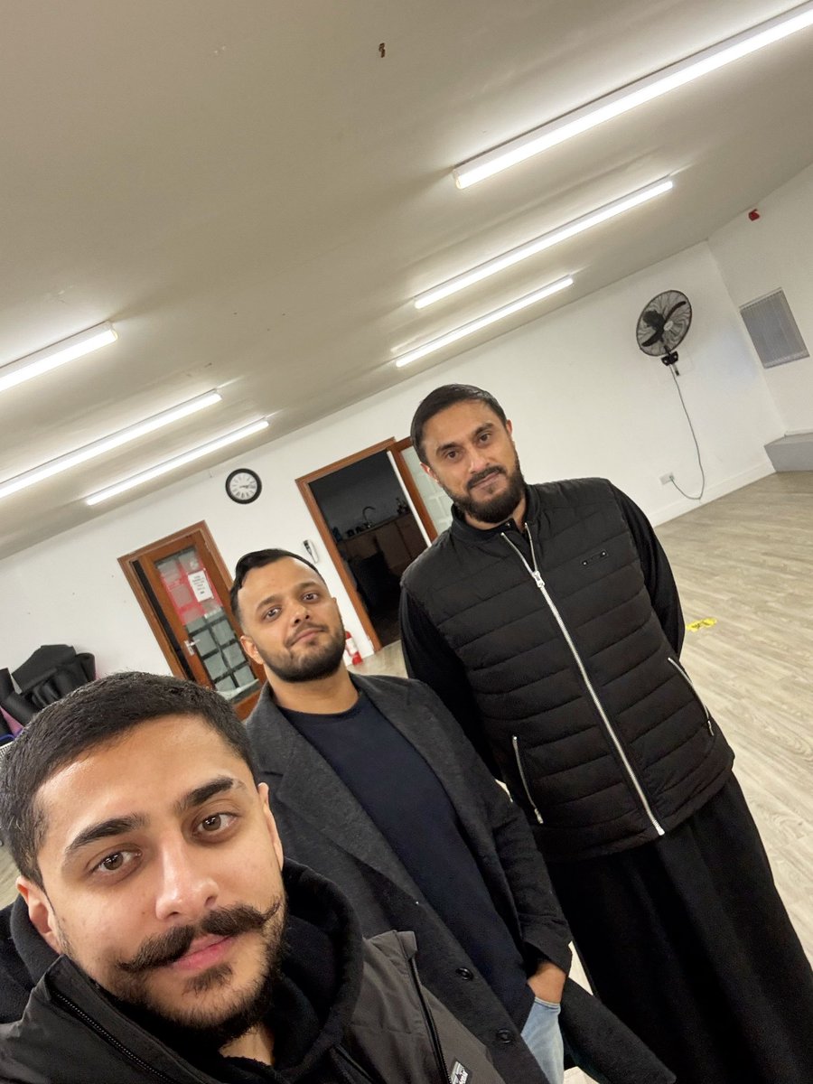 A pleasure to catch up with <a href="/Taj_Ali1/">Taj Ali</a> 
and local legend Raj of @indus_legacy - talking all things social cohesion, post riot responses and our collective anti-racism work across the North East region and wider UK. 

You can read Taj’s verdict on the parmo for yourself!