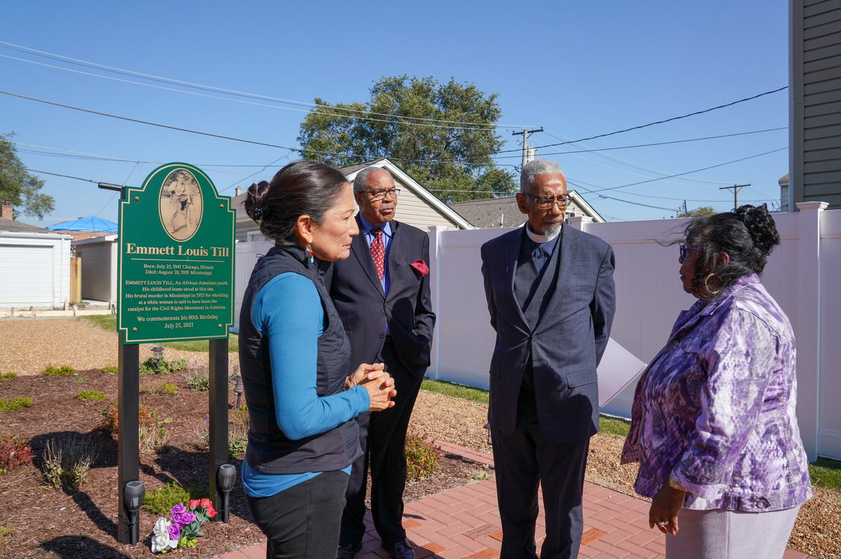 SecDebHaaland's tweet photo. We told America’s full story – the good chapters and the painful. From Avi Kwa Ame National Monument in NV, to Carlisle Federal Indian Boarding School National Monument in PA and beyond, Americans and visitors can now learn more of our history and how it informs our future. https://t.co/tvWVwX5ZxZ