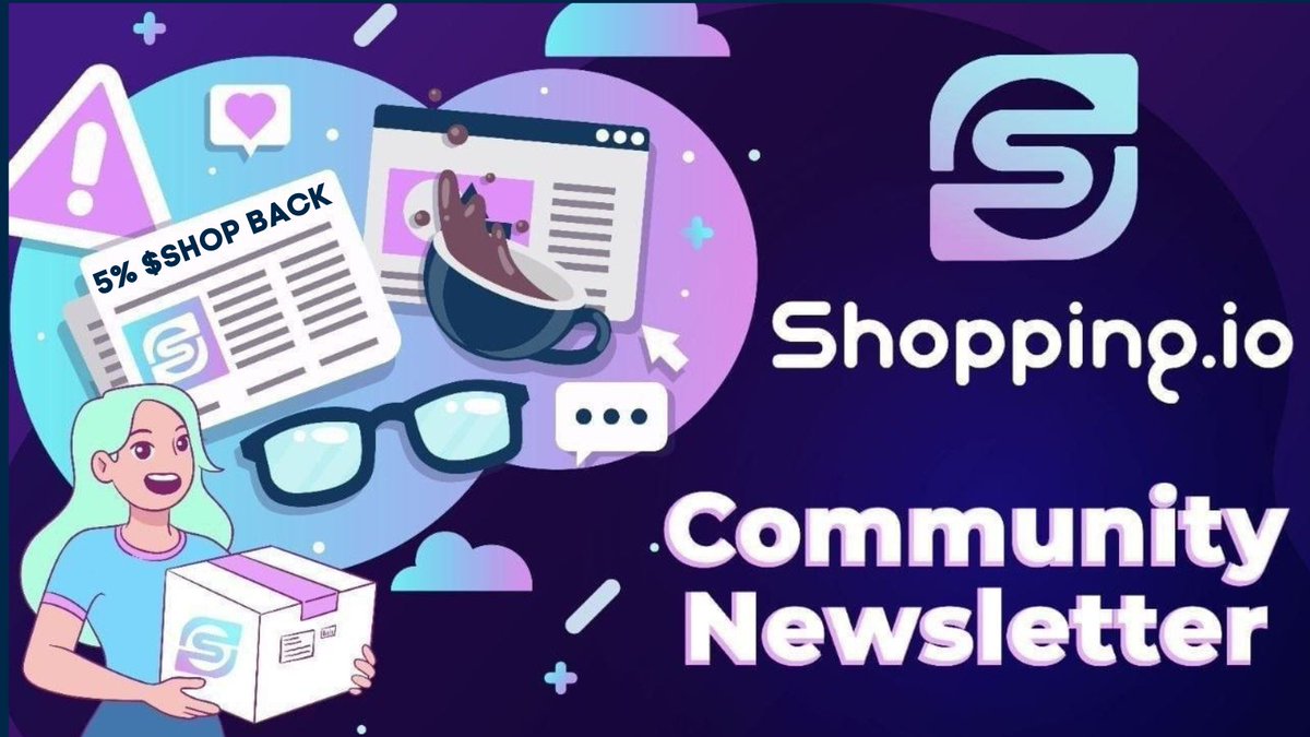 Shopping.io is Back ❤️🛒 - eepurl.com/i7Zl8o