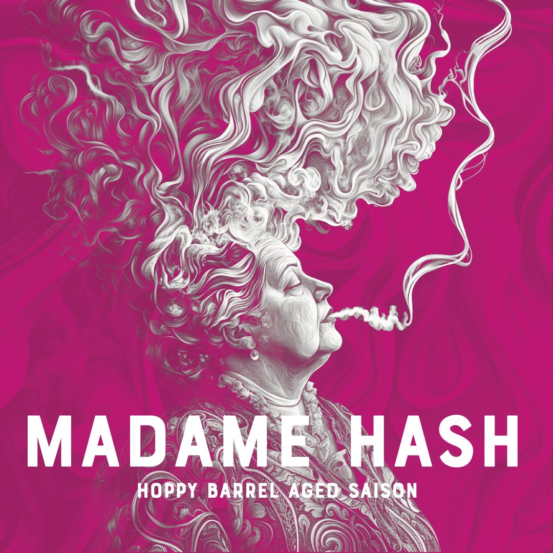 This week it is all curses...

Hexed - West Coast IPA: Mosaic + Idaho 7 + Columbus Cryo Hops.

Dino Cane - Italian Pilsner:  HBC 1134.

Melinoë - Hazy IPA: Strata + Citra + Ekuanot Hops.

Madame Hash: Oak-Aged Saison: Mosaic + Mandarina Bavaria + Chinook + Huell Melon + Strata.
