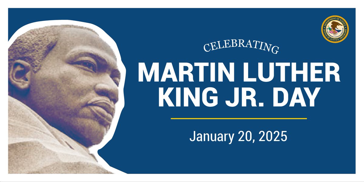 Join us in spreading hope, courage and unity on #MLKDay by celebrating Dr. King’s life and legacy of advancing civil rights and equality. 

#MLK