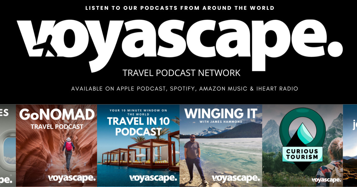 📣 A mega shoutout to <a href="/voyascape/">Voyascape</a> for sponsoring this week's newsletter. 

Voyascape is a ✈️ travel podcast network with shows to inspire your next adventure. 

Plan your dream getaway or simply love exploring from your headphones, they've got something for every traveler.  ⬇️⬇️
