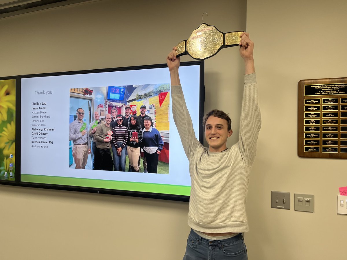 Grant Challen (@challenlab) on Twitter photo Congrats to <a href="/PBaird3000/">Peter Baird</a> on wrapping up a great rotation project in <a href="/challenlab/">Grant Challen</a> !! <a href="/WashUdbbs/">WashU DBBS</a> <a href="/WashUOncology/">WashU Medicine Division of Oncology</a> Congrats to <a href="/PBaird3000/">Peter Baird</a> on wrapping up a great rotation project in <a href="/challenlab/">Grant Challen</a> !! <a href="/WashUdbbs/">WashU DBBS</a> <a href="/WashUOncology/">WashU Medicine Division of Oncology</a>