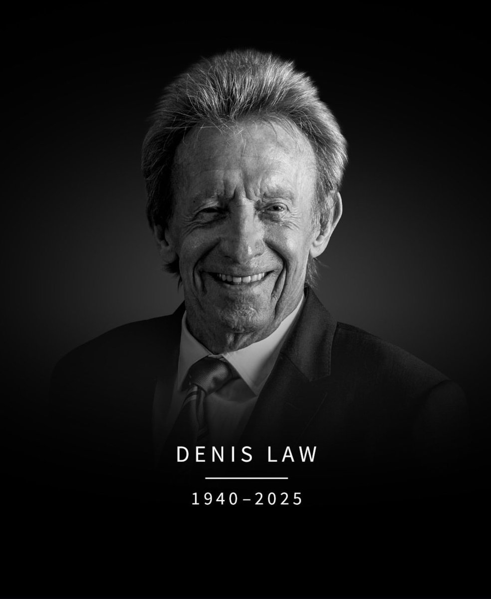 RIP Dennis Law 💔