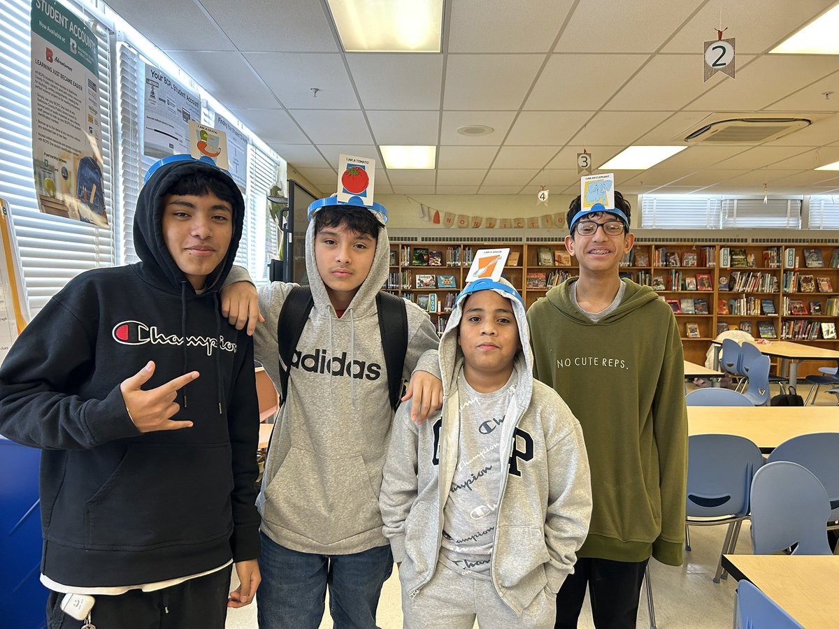 AmySamay's tweet image. During today’s Mindfulness Friday, my Advisory students participated in a meditation and then participated in group activities. This picture shows students trying out a new game. @JameeEspinoza @FMS_BCPS