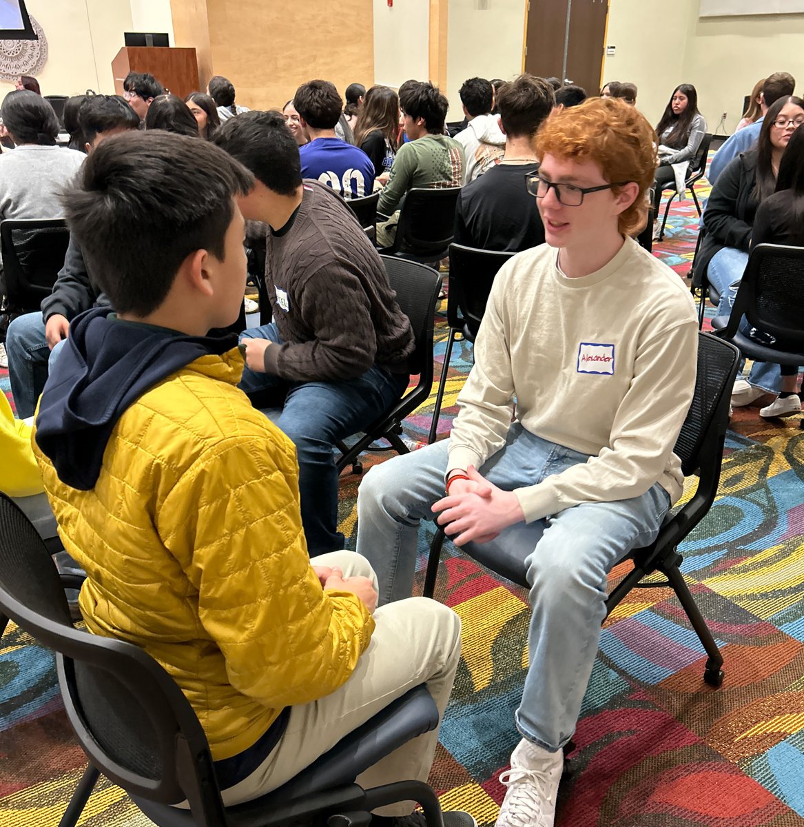RegionOneGEARUP's tweet photo. πͺ Spent our Friday building leadership skills with our 10th graders and @seeds_training. #GUWorks #GEARUPPathways https://t.co/HQky2tuAKq