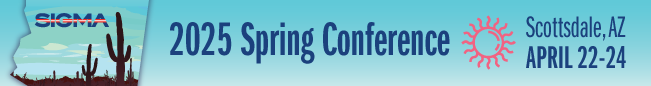 Last day for the Early Bird Rate for the SIGMA Spring Conference! Don't miss out - Register Today! events.rdmobile.com/Events/Details…
