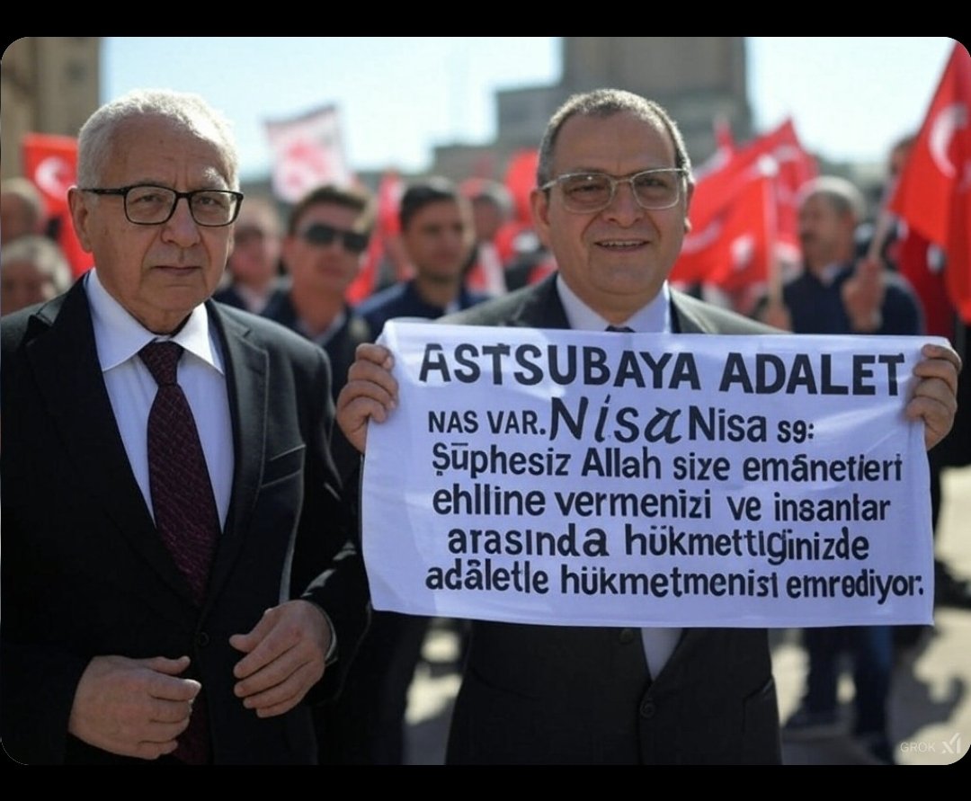 NAS VAR.

Nisa 58

#UnutulanAstsubay

<a href="/TBMMGenelKurulu/">TBMM Genel Kurulu</a>  <a href="/TBMMresmi/">TBMM</a> <a href="/Akparti/">AK Parti</a> <a href="/herkesicinCHP/">CHP 🇹🇷</a> <a href="/iyiparti/">İYİ Parti</a> <a href="/MHP_Bilgi/">MHP</a> <a href="/devapartisi/">DEVA Partisi</a> <a href="/SaadetPartisi/">Saadet Partisi</a> <a href="/GelecekPartiTR/">Gelecek Partisi</a> <a href="/_DemokratParti/">Demokrat Parti</a> <a href="/RTErdogan/">Recep Tayyip Erdoğan</a> <a href="/eczozgurozel/">Özgür Özel</a> <a href="/meral_aksener/">Meral Akşener</a> <a href="/dbdevletbahceli/">Devlet Bahçeli</a> <a href="/DpGultekinUysal/">Gültekin Uysal</a> <a href="/T_Karamollaoglu/">Temel Karamollaoğlu</a> <a href="/alibabacan/">Ali Babacan</a>