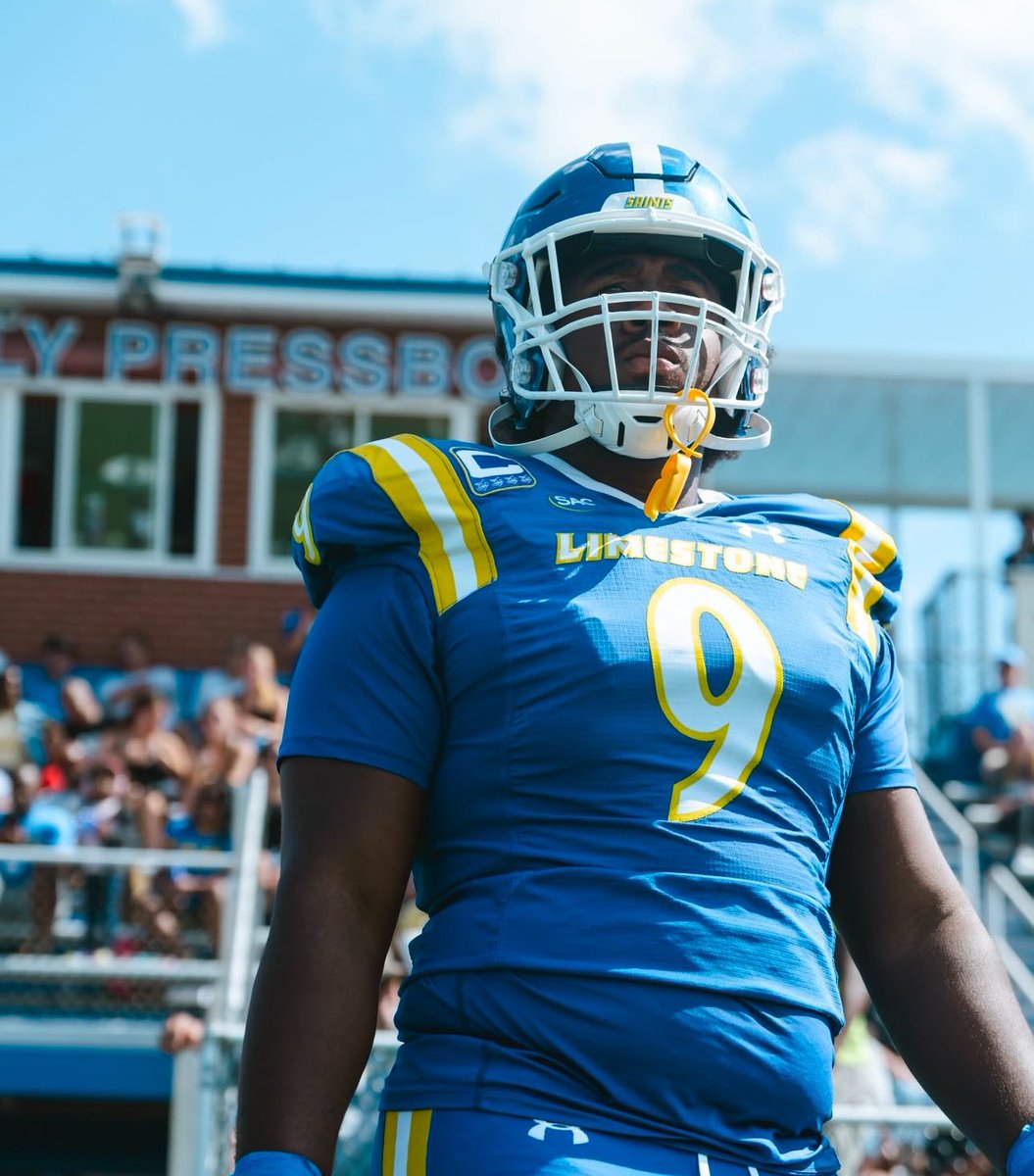After an amazing Visit at limestone university I’m honored and blessed to receive a offer from @CoachB_LU and Limestone football <a href="/CoachT_Doster/">Terry Doster</a> <a href="/CoachJPaxton/">Jamal Paxton Sr.</a> <a href="/BCWright52/">Coach Wright M.Ed</a> <a href="/CoachBryanLamar/">Bryan Lamar</a> <a href="/Coach_DeBast/">Ben DeBastiani</a> <a href="/RecruitGeorgia/">Recruit Georgia</a> <a href="/CoachM_Gray/">Michael Gray</a>
