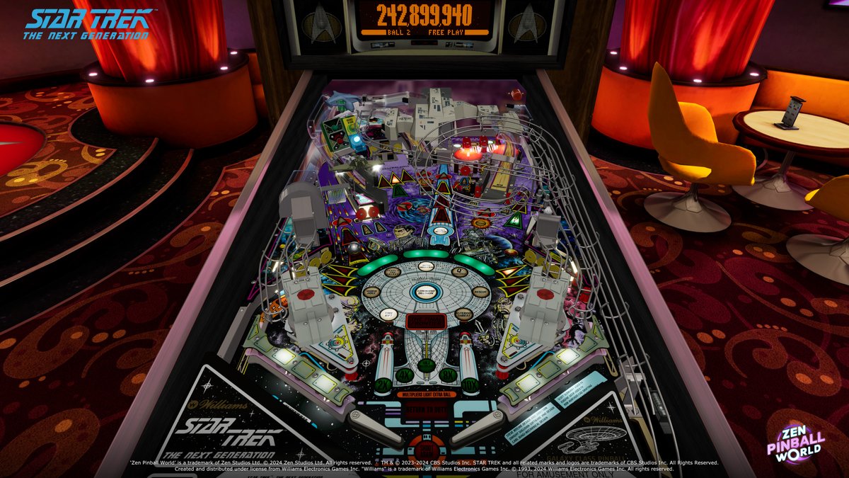 zen_studios's tweet photo. Experience an out-of-this-galaxy pinball adventure on the Star Trek™: The Next Generation Williams™ Pinball Machine!

Play the table in Zen Pinball World!

📱 Google Play: https://t.co/AupdaaViS0
📱 App Store: https://t.co/vA79ZrsrTg

#ZenPinballWorld #Pinball https://t.co/8y9xBhgAsd