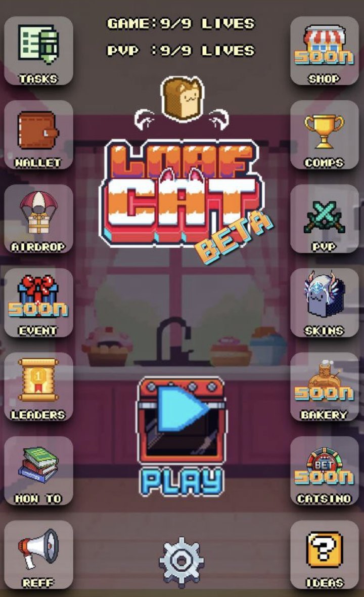 LoafCatHQ's tweet image. 🚨New features on the Loafcat App🚨

🍞 New Tasks, there are now categories within the tasks.

🍞Referrals, invite frens, get more bread for the lotto!

🍞Ideas, here you can continue to give us amazing feedback. 

...and there is so much more to come 🤯