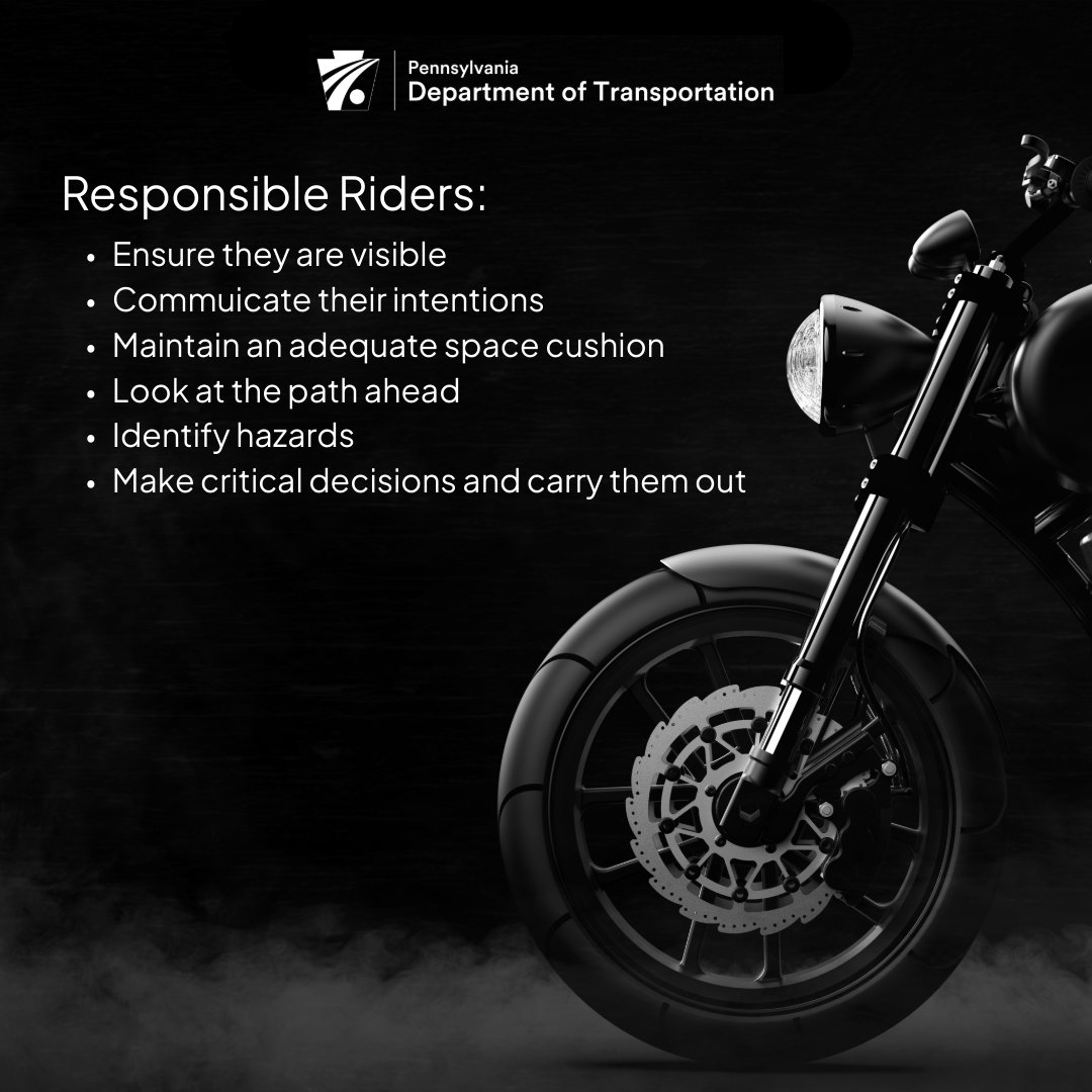 The ability to ride aware, make critical decisions, and carry them out separates responsible riders from all the rest.