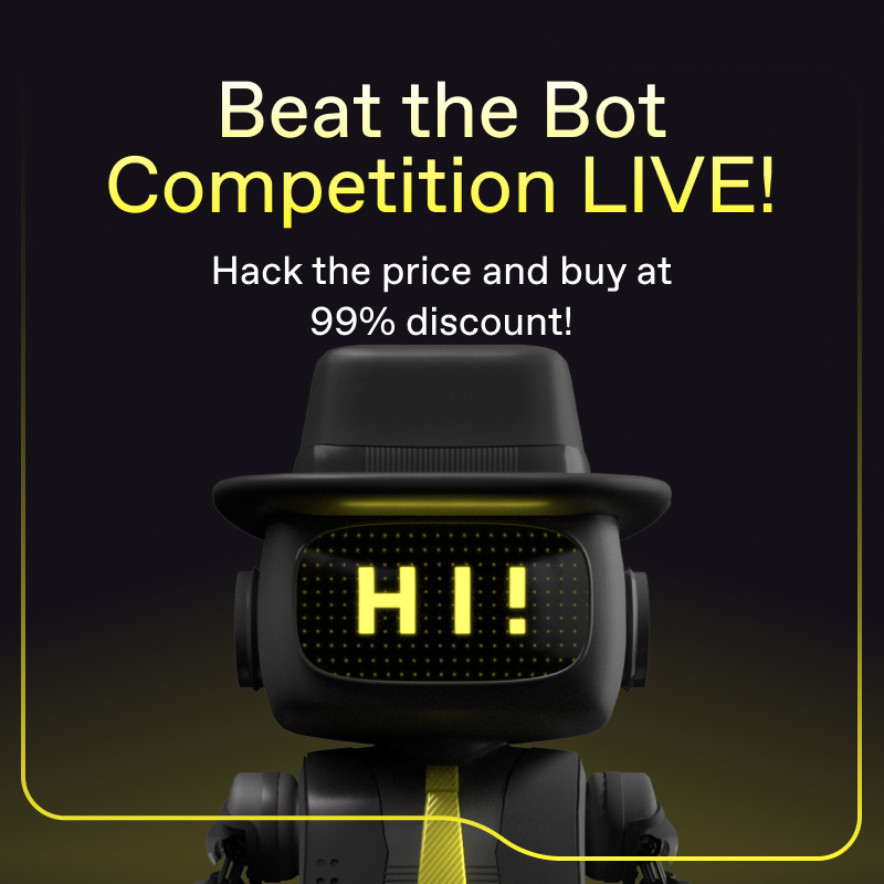 BNBAgents_AI's tweet photo. ⚡️ Beat the Bot Competition is LIVE! ⚡️

Do you have what it takes to get $BNBAI at a 99% discount?

👉 Negotiate the token price and buy at a discount
👉 Join Airdrop Campaign for another chance to win

Join 👉 https://t.co/Py3rlnT698 https://t.co/XcNdNbqfQ2