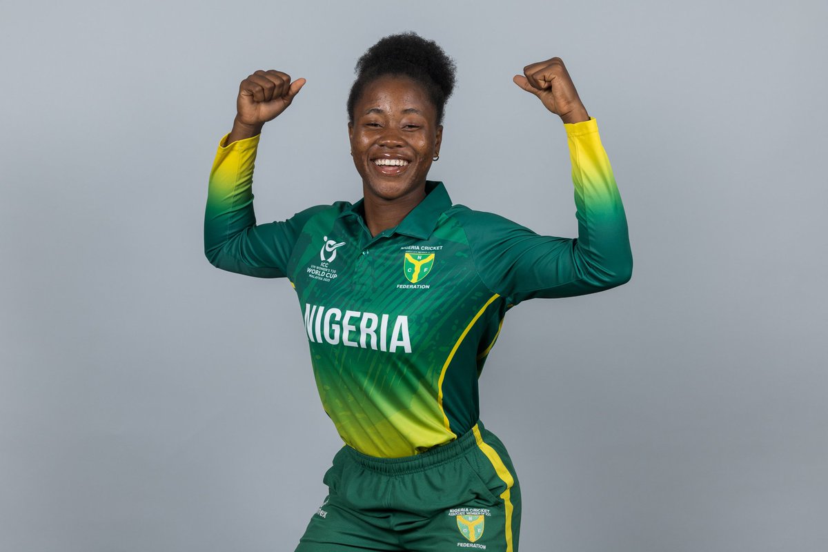 PoojaMedia's tweet photo. Nigeria is making history in Cricket as the U19 will be playing in the U19 World Cup for the first time ever 🔥🇳🇬 https://t.co/CORC5DbII2