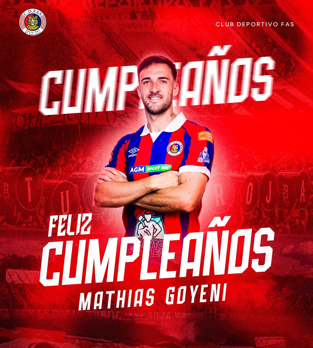 CDeportivoFAS's tweet photo. ¡Feliz cumpleaños, Mathías! 🇺🇾🥳
Que el nuevo año te traiga más victorias, salud y felicidad. Gracias por regalarnos tu talento y por ser un referente dentro y fuera del campo. ✨

#CDFAS #CL2025 https://t.co/xJvFr3uCCI