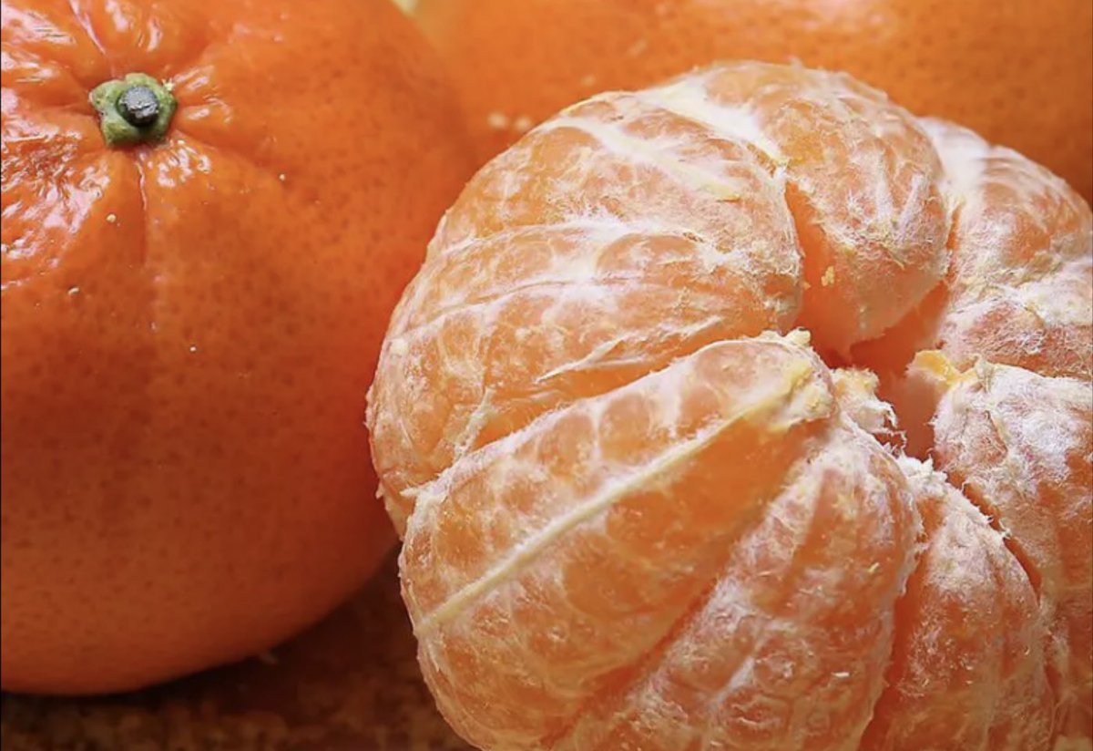 Anyone fancy a tangerine? Keep your eyes peeled early in the morning…