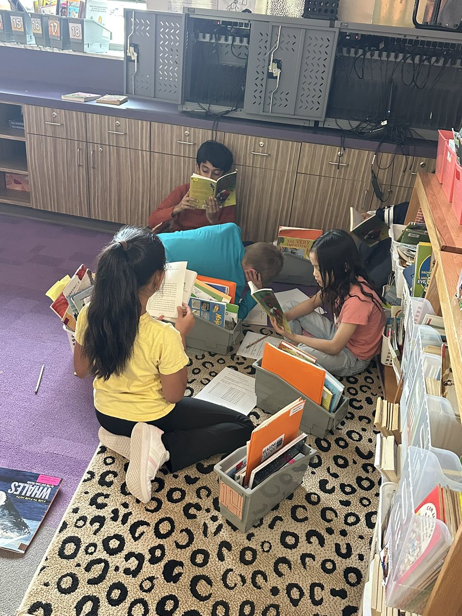 We set up our book clubs today!!! <a href="/VaughnElemFISD/">Vaughn Elementary</a>