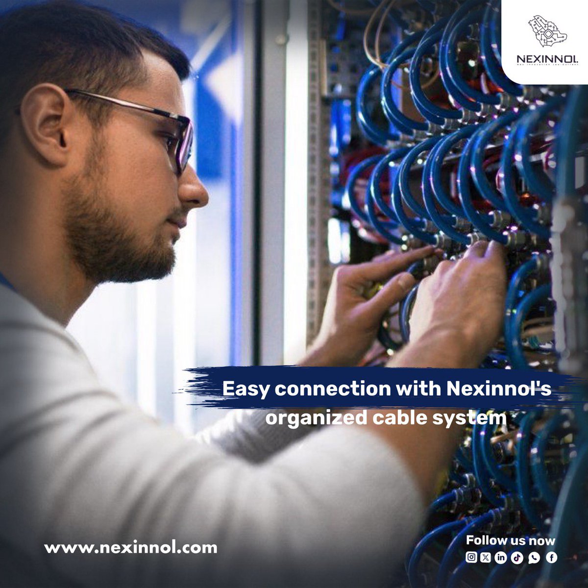 Nexinnolsa's tweet image. - #StructuredCablingSystem
- #EfficientCommunication
- #SignalQuality
- #TimeSaving
- #FlexibleInfrastructure
- #NexinnolNetworking