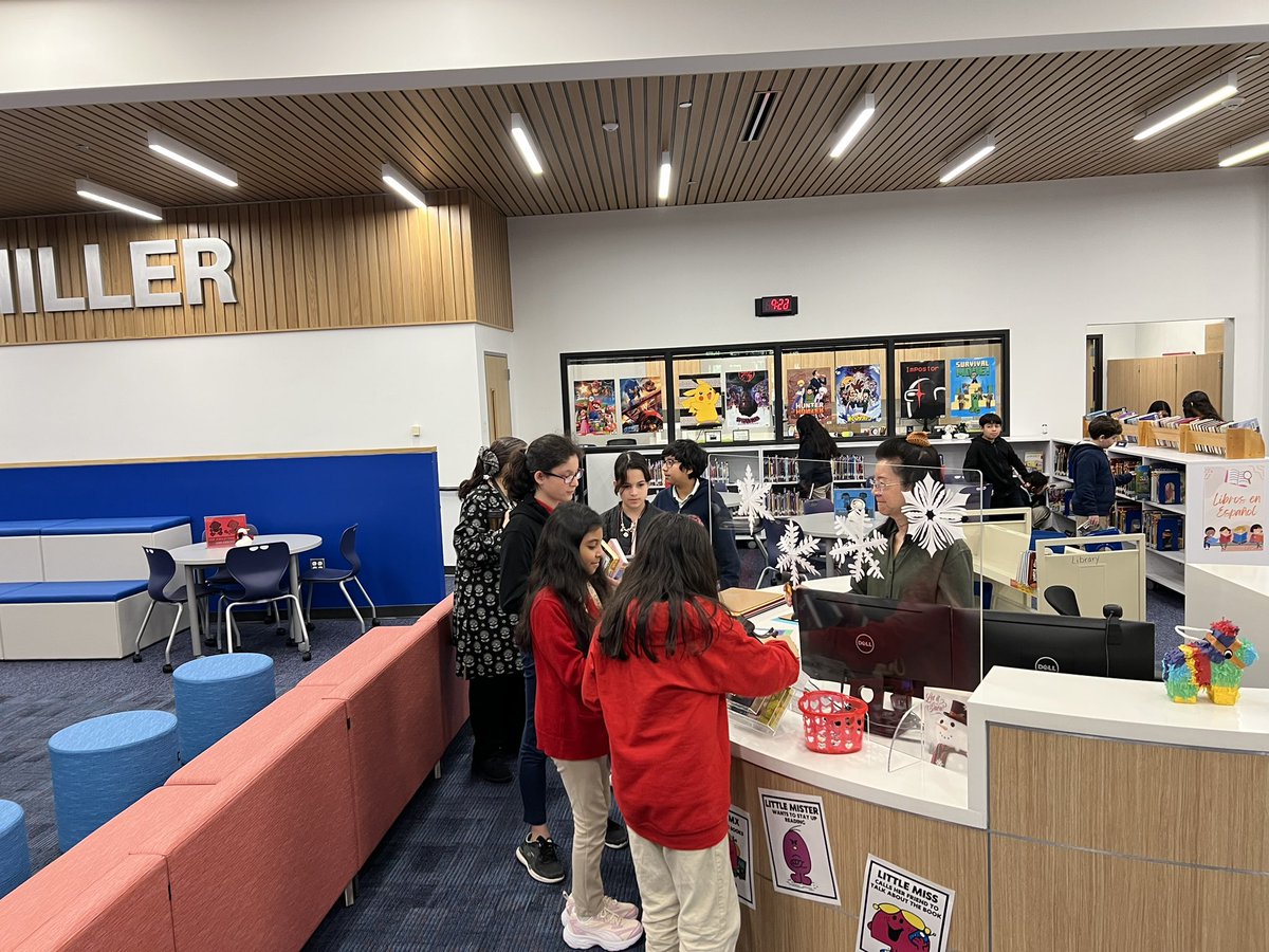 Miller Intermediate Library tweet media