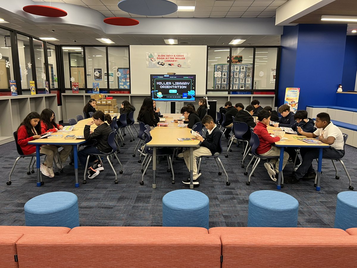 Miller Intermediate Library tweet media