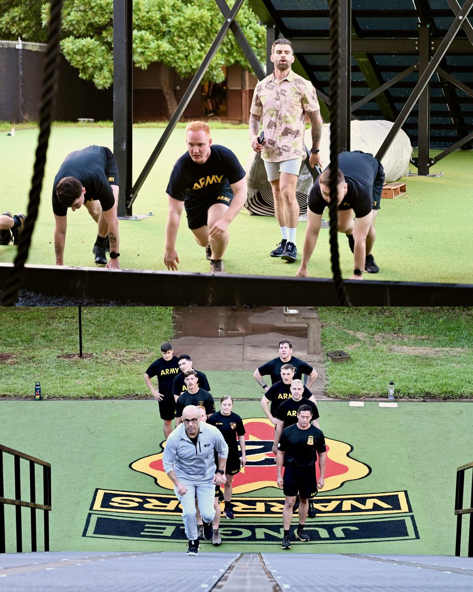 BeaverFitUSA's tweet image. 2025 goal: Be as #DamStrong as the @2IBCTWarriors 

We were blown away by the grit + energy of the Jungle Warriors this week in Hawaii 🔥 

Training alongside them and showcasing how to maximize their new IST was nothing short of motivating. 

//// DoD endorsement not implied