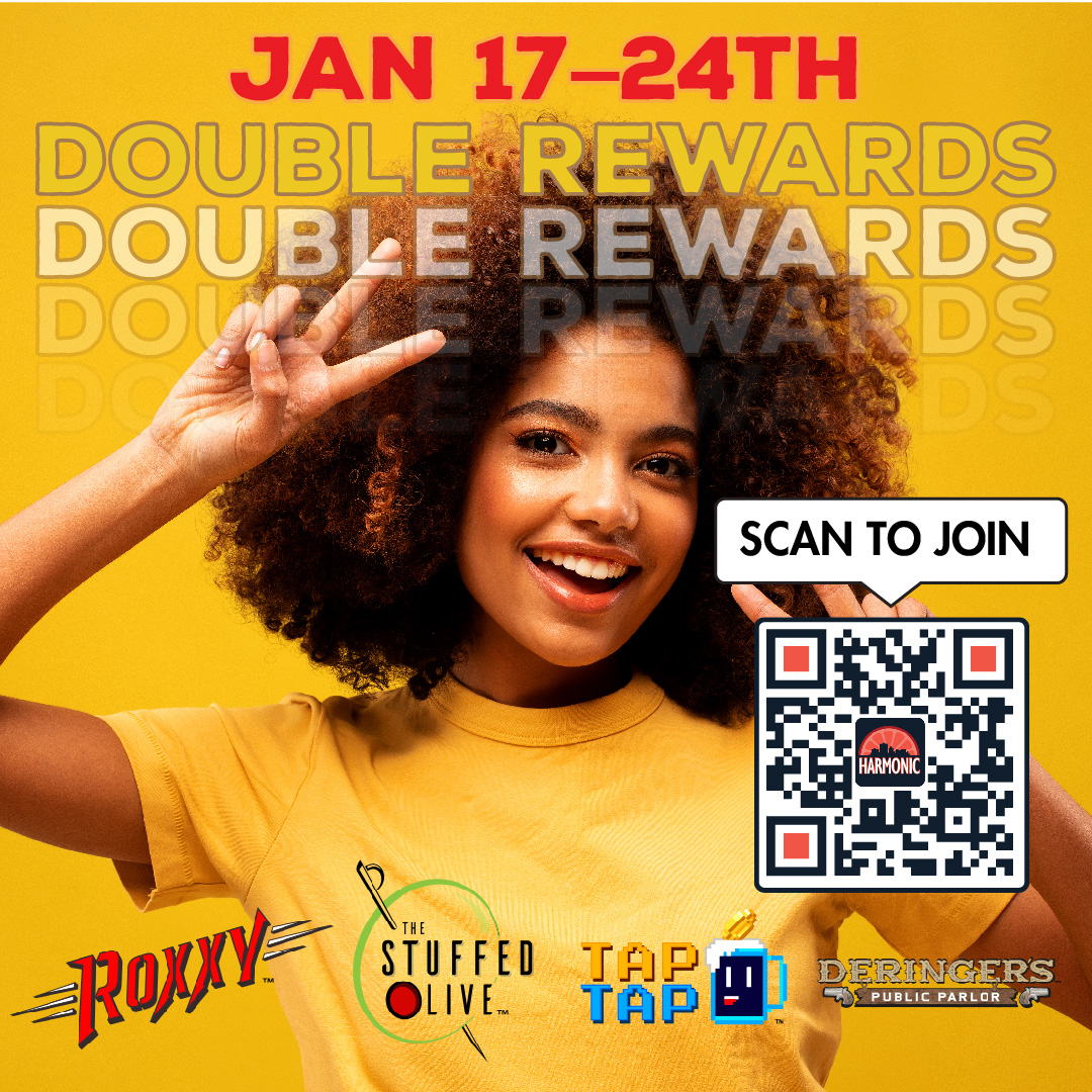✌️DOUBLE REWARDS IS BACK! 💸Get 2X HHG Rewards from Jan 17th-24th on ALL venues for any purchase. Get your date night, girls night or friends together for a memorable week!
•
•
•
•
#HHGRewards #rewards #cedarfalls #cedarfallsiowa #downtowncedarfalls #mainstreetcedarfalls