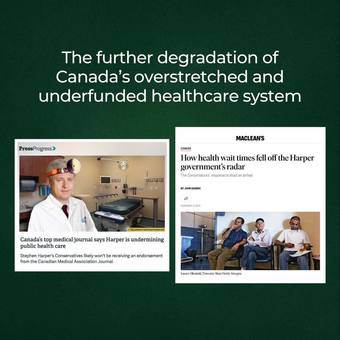 Pierre Poilievre wants to take Canada back to the Harper era, but let’s not forget what that means. From environmental rollbacks to failures for women’s rights and healthcare, the consequences were devastating.

We can’t afford to repeat history. If you want change, #VoteForIt