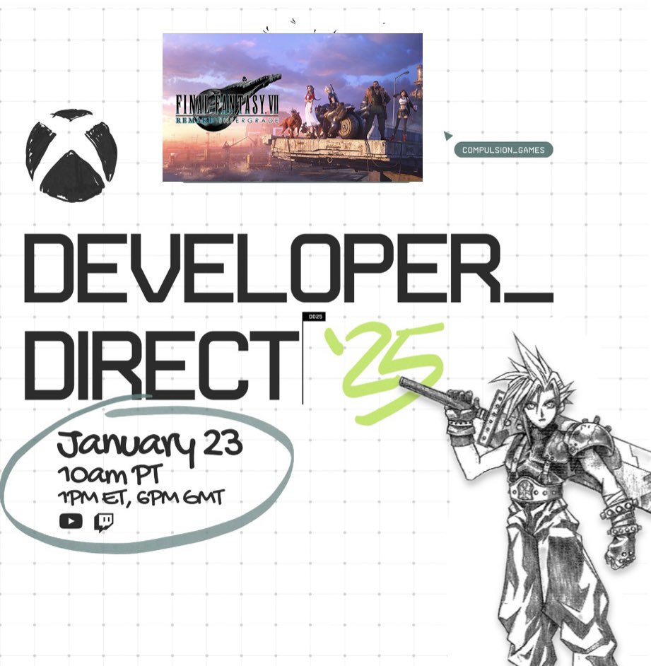 SnapBlastPLAY's tweet image. 🟢 Xbox Developer Direct is gonna be fire